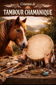 168 TAMBOUR CHAMANIQUE MAI JUIL 26 EARL Les Sapins Shiatsu et Bien-être Equin Pension Cheval Soins Energétiques Saint-Didier-La-Foret Allier Auvergne